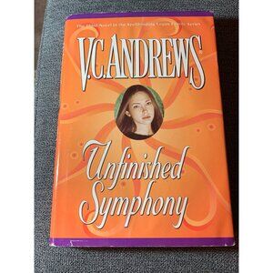 V.C. Andrews "Unfinished Symphony" Hardcover Book Third Novel In Logan Family Se